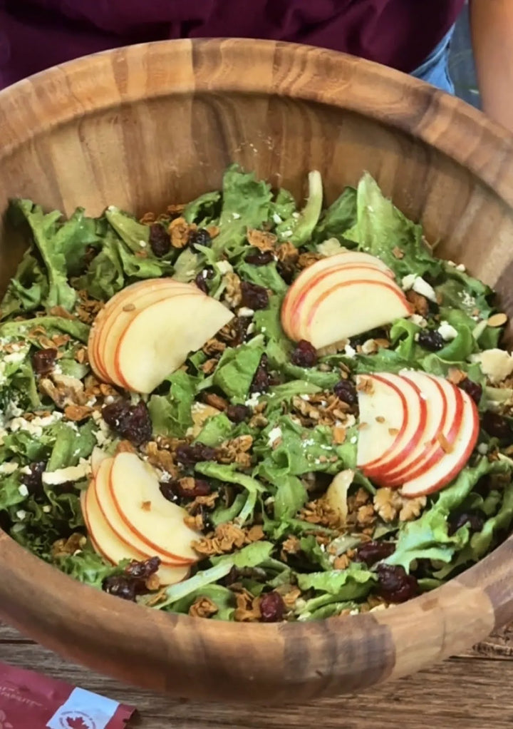 Fall Harvest Granola Salad