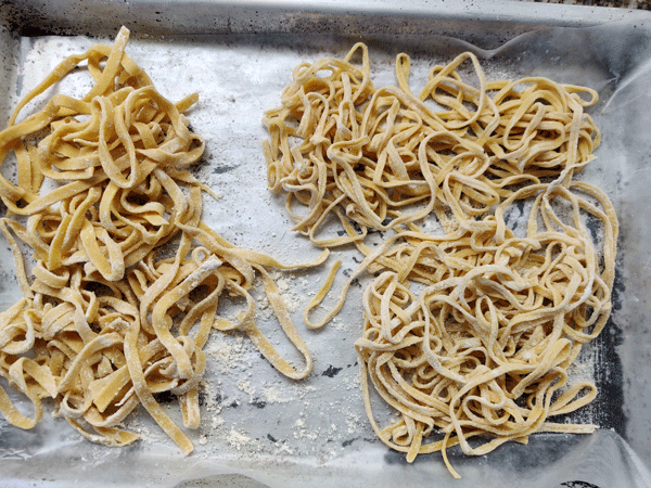 Making Fresh Noodles by hand