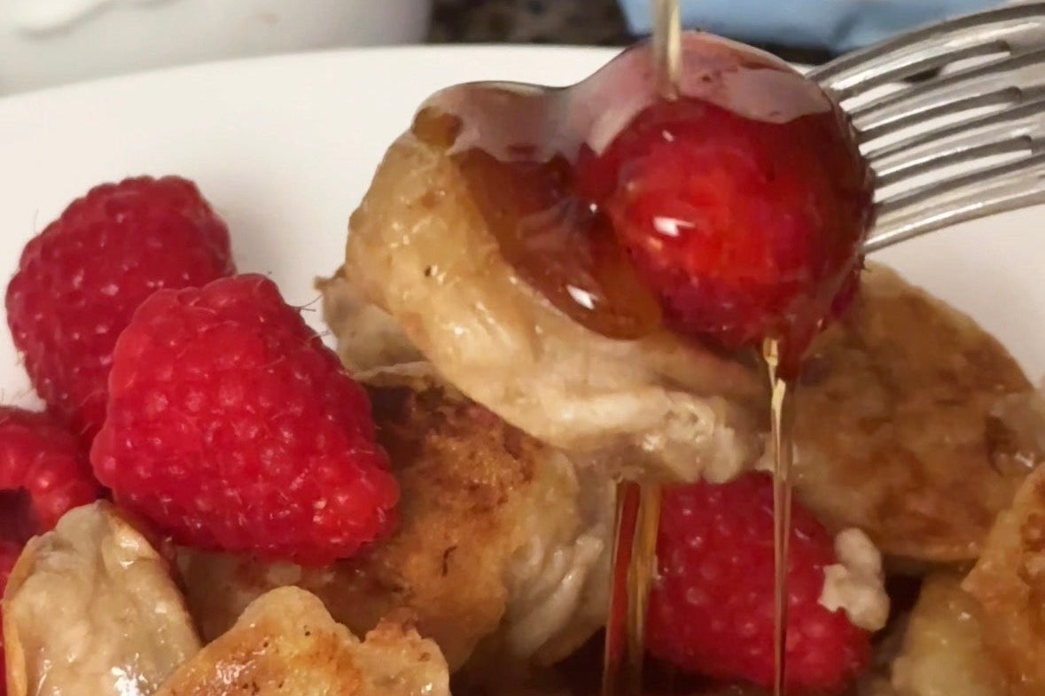 Mini Banana Pancakes