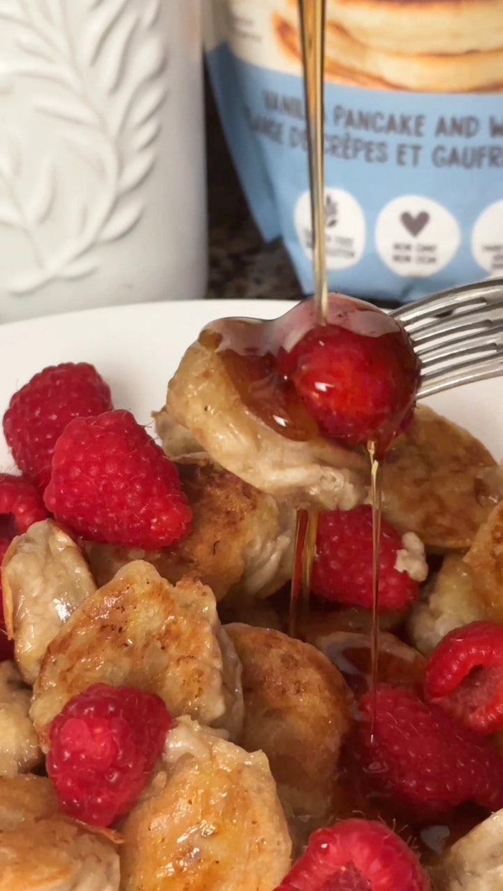 Mini Banana Pancakes