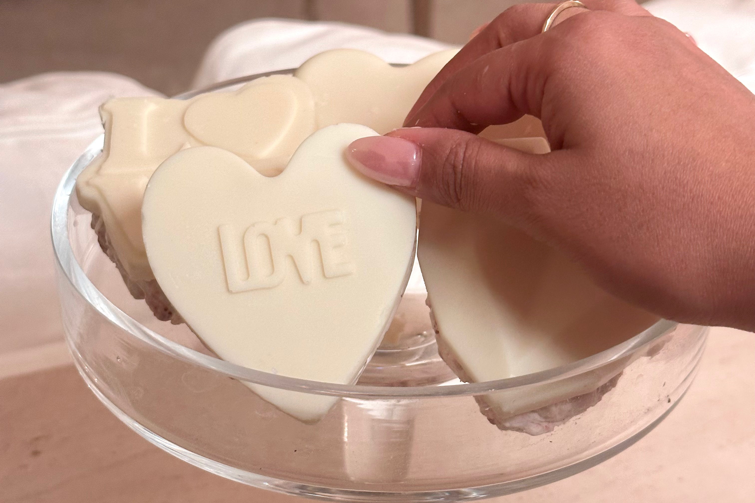 Marshmallow Cinnamon Crisps Hearts