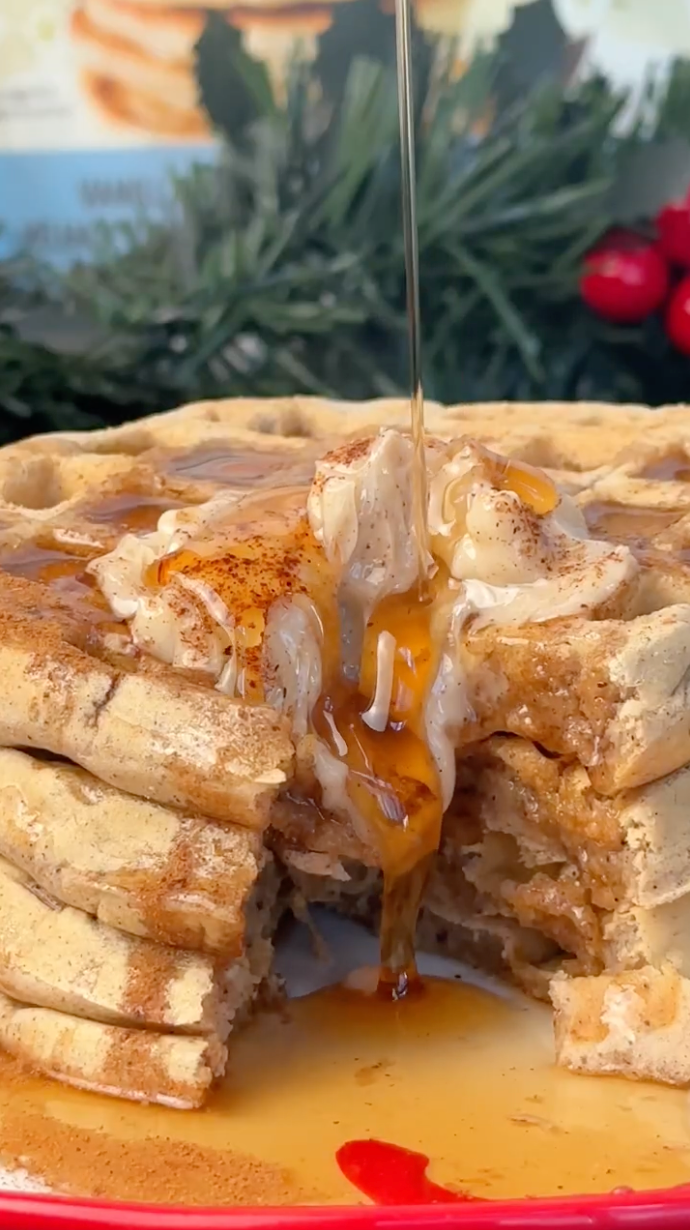 Gingerbread Waffles