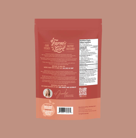 Granola à la cannelle et à l'érable