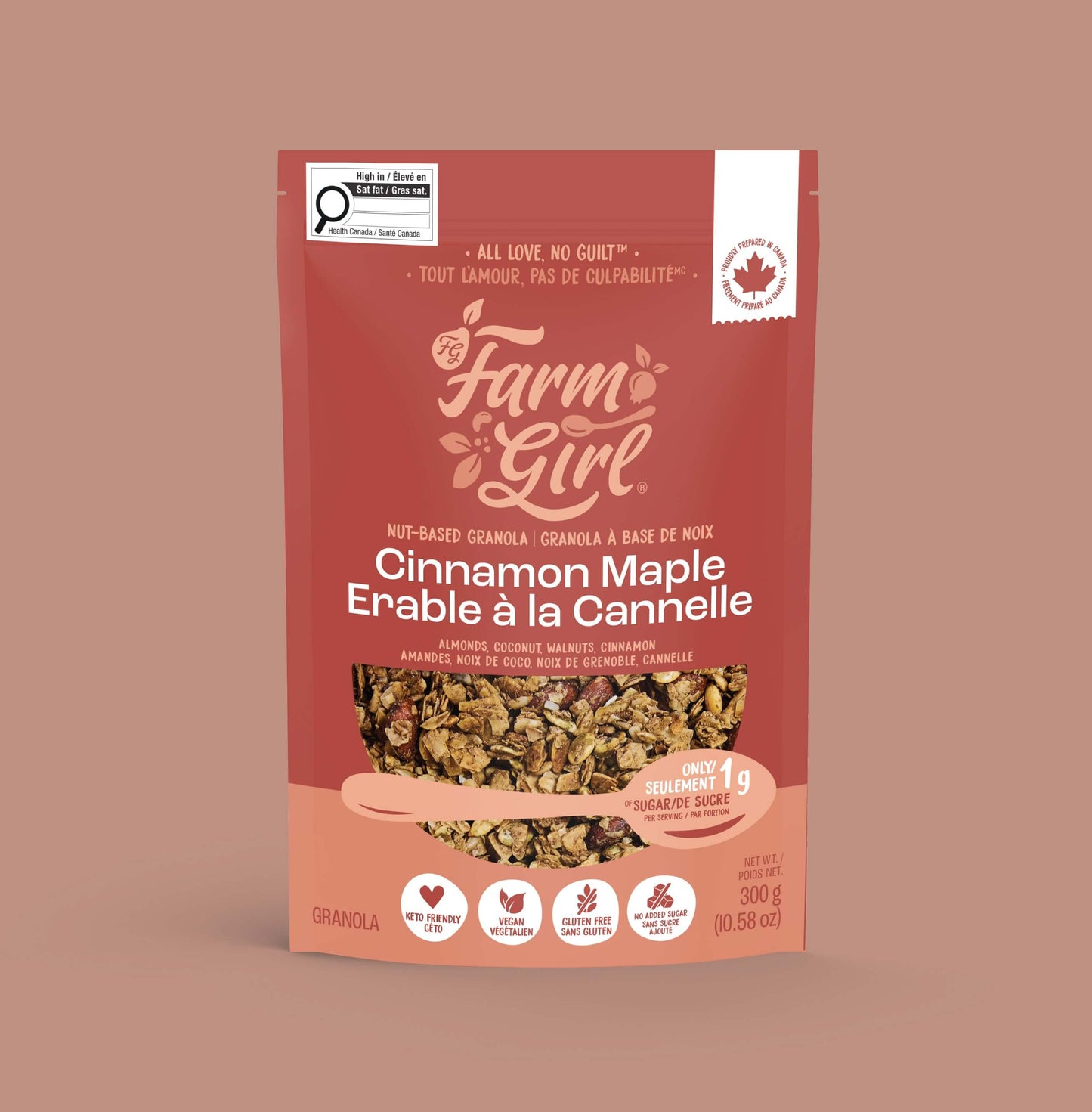 Cinnamon Maple Granola