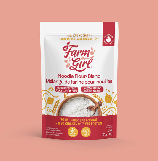 Mélange de nouilles cétogènes à faible teneur en glucides