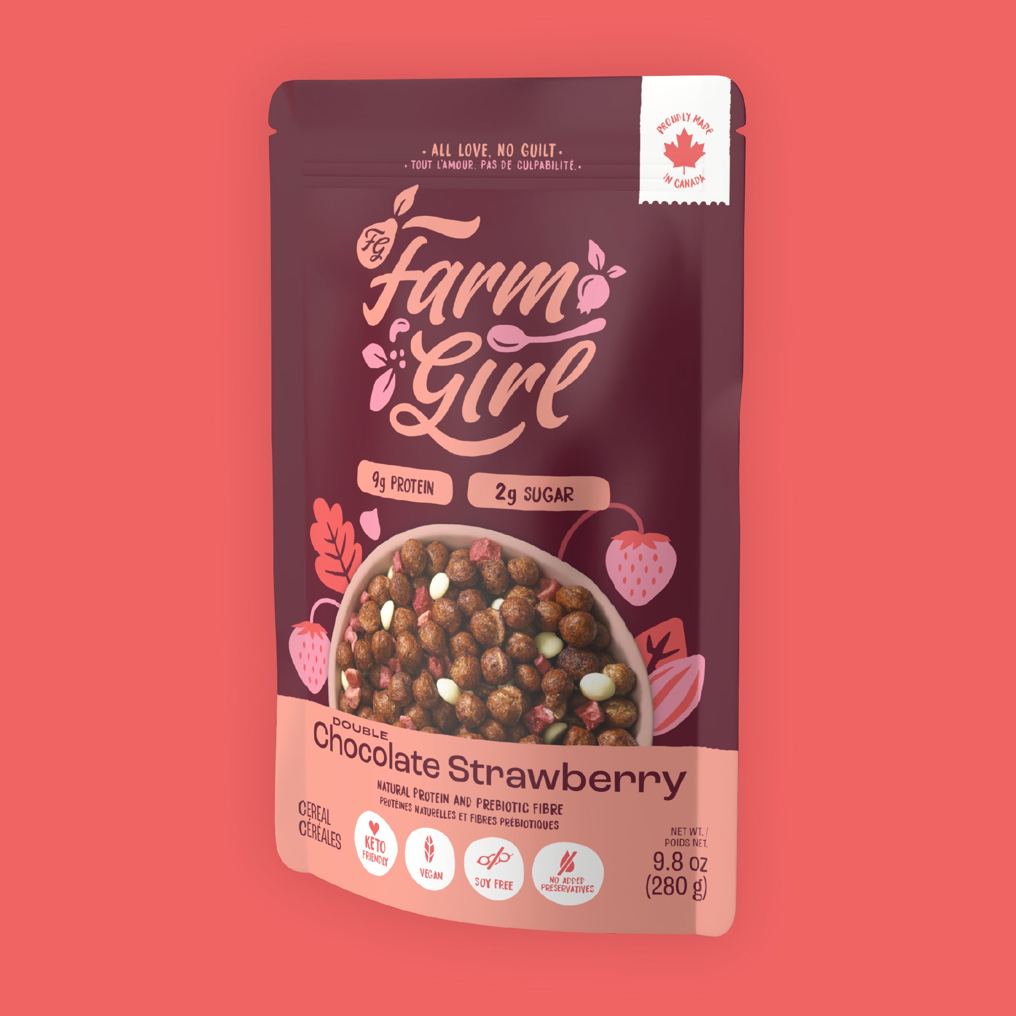 Double Chocolate Strawberry Cereal Gluten Free Vegan Farm Girl double-chocolate-strawberry-cereal-gluten-free-vegan-farm-girl