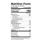 Nutritional facts Nut Based Cereals